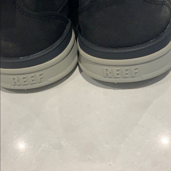 New Reef Rover Low Mens Black Canvas Sneakers - Picture 6 of 6